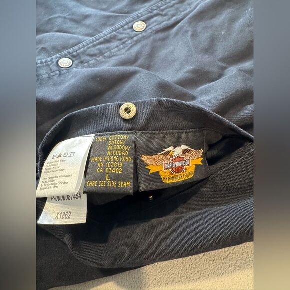 Mens Harley Davidson Reversible L light jacket men’s - Picture 6 of 16